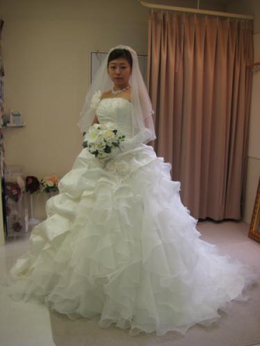 ウエディングドレス/ブログ写真