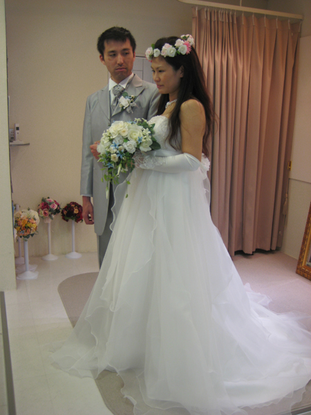 �E�G�f�B���O�h���X�^�u���O�ʐ^