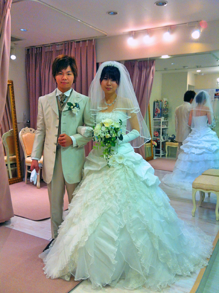 �E�G�f�B���O�h���X�^�u���O�ʐ^